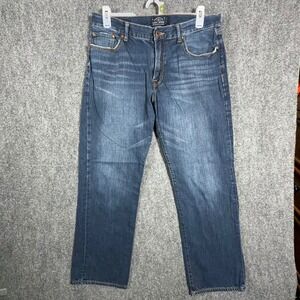 Lucky Brand 363 Vintage Straight Mens Jeans Blue Medium Wash 36x32 7MP1804